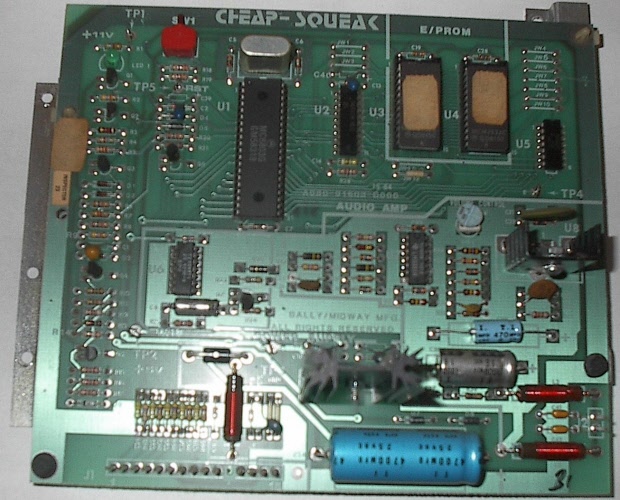 Bally Cheap Squeek Sound Board BallyCheapSqueek